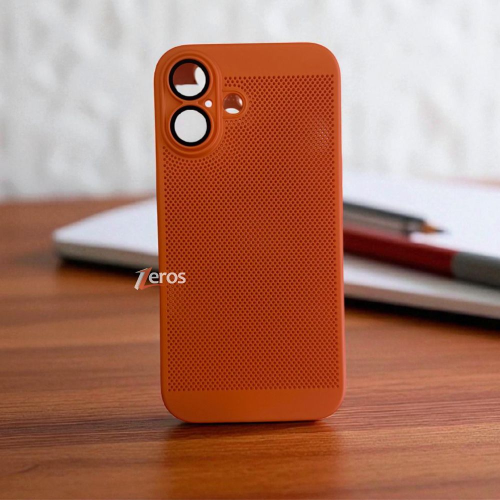 Heat Dissipation Mesh Grid Case With Camera Protection