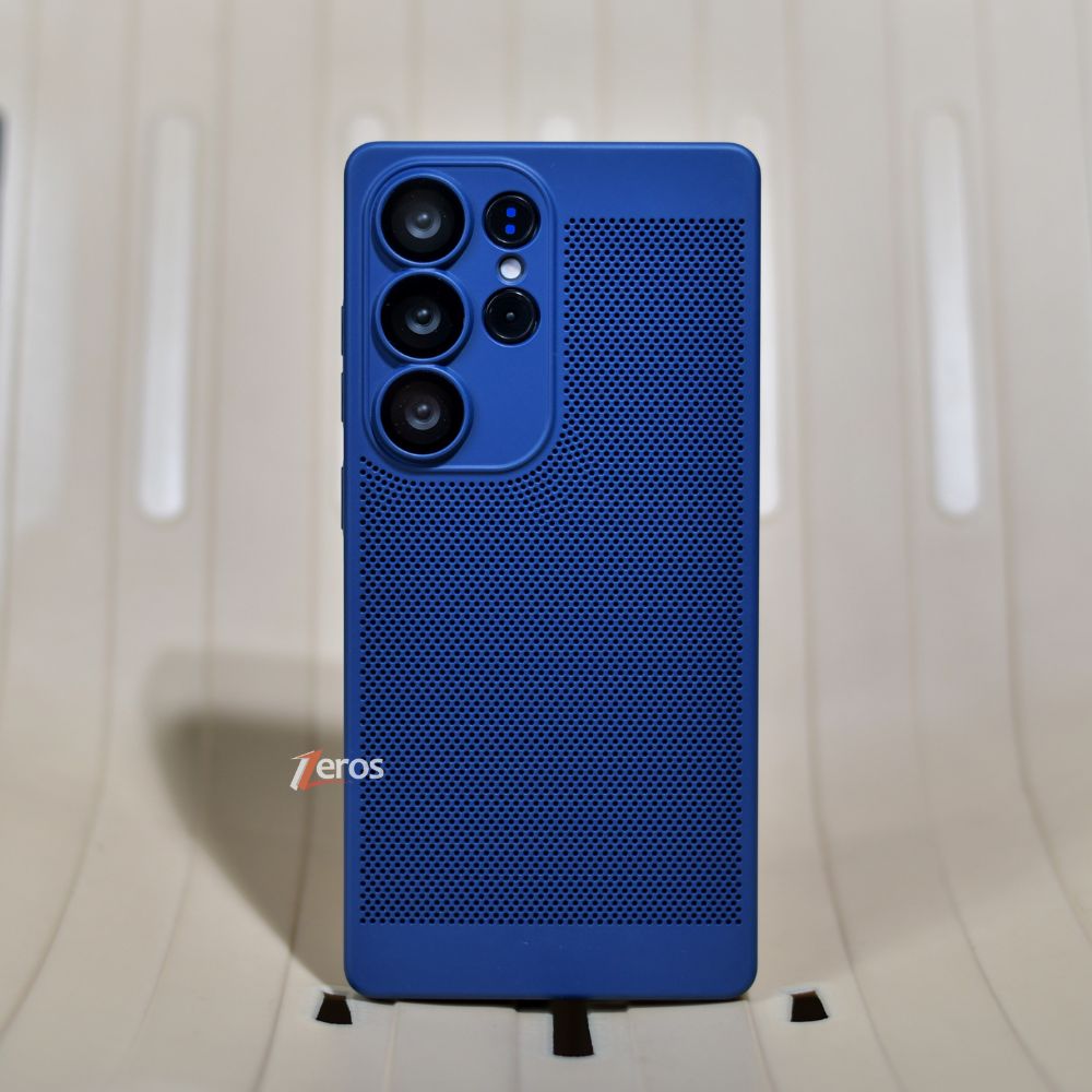 Heat Dissipation Breathable Mesh Grid Case With Camera Protection