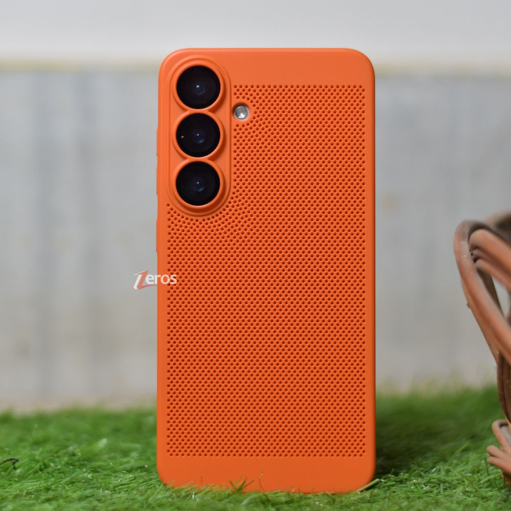 Heat Dissipation Breathable Mesh Grid Case With Camera Protection