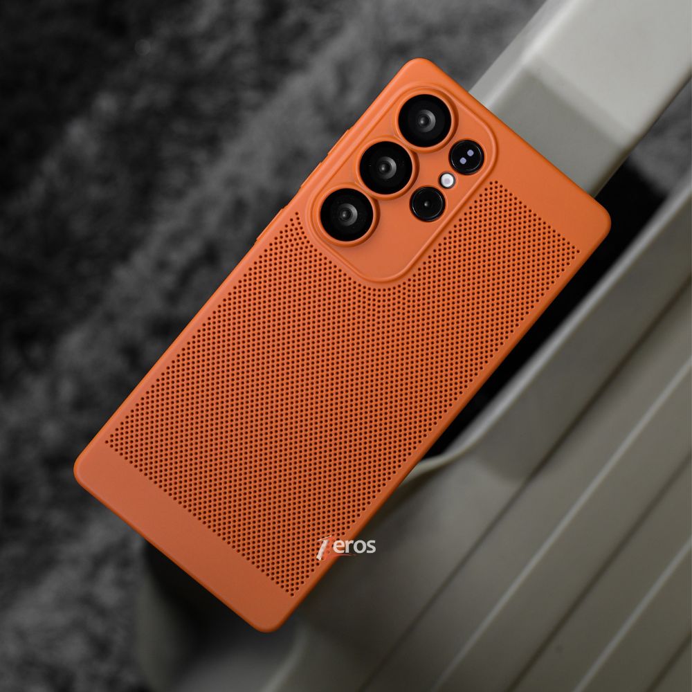 Heat Dissipation Breathable Mesh Grid Case With Camera Protection