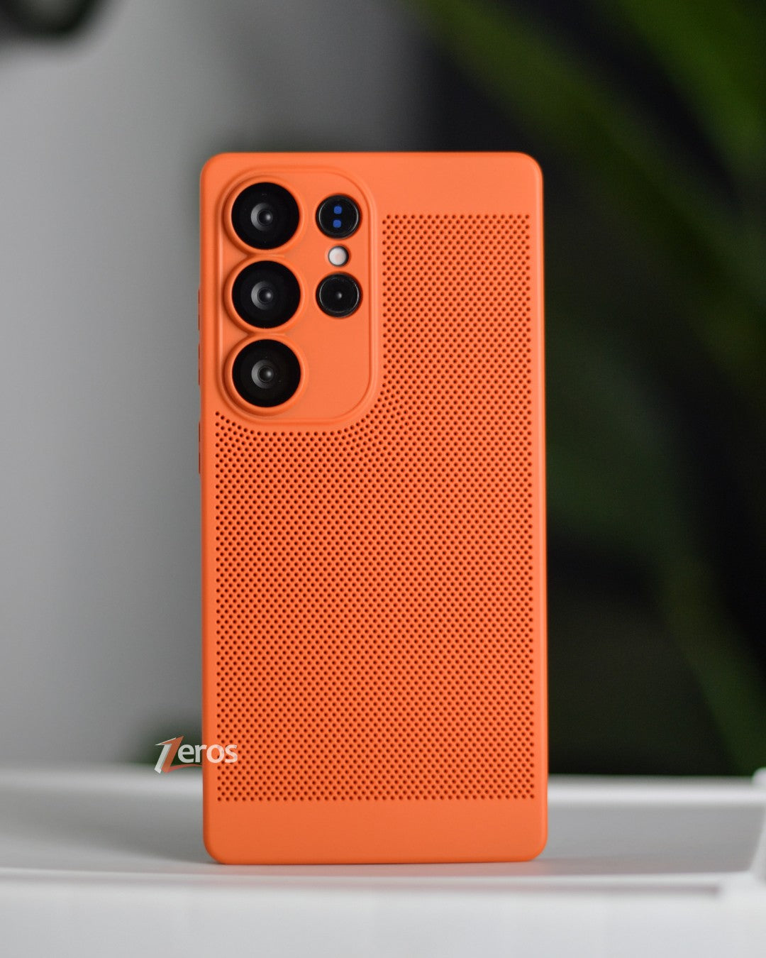 Heat Dissipation Breathable Mesh Grid Case With Camera Protection