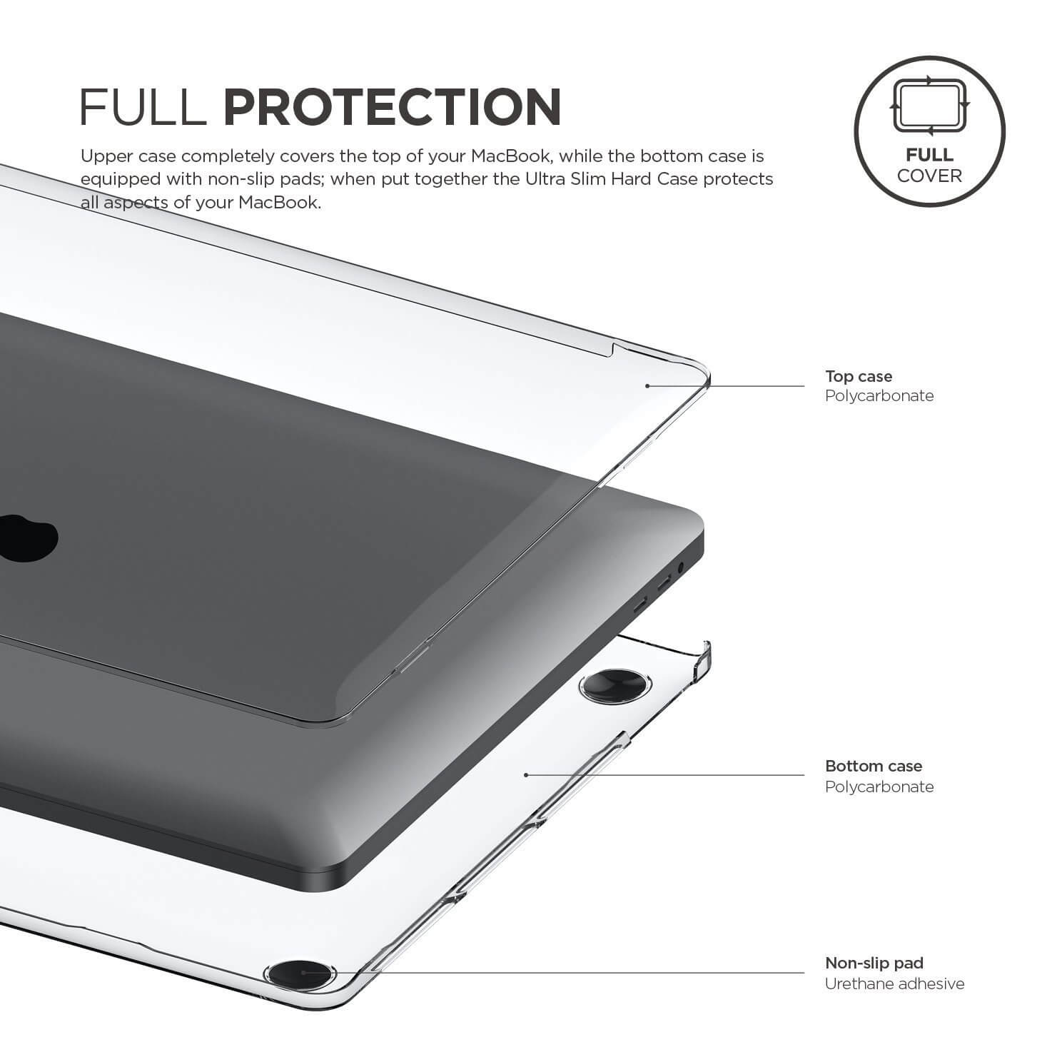 MacBook Pro 13" - Ultra Slim Case (Transparent)