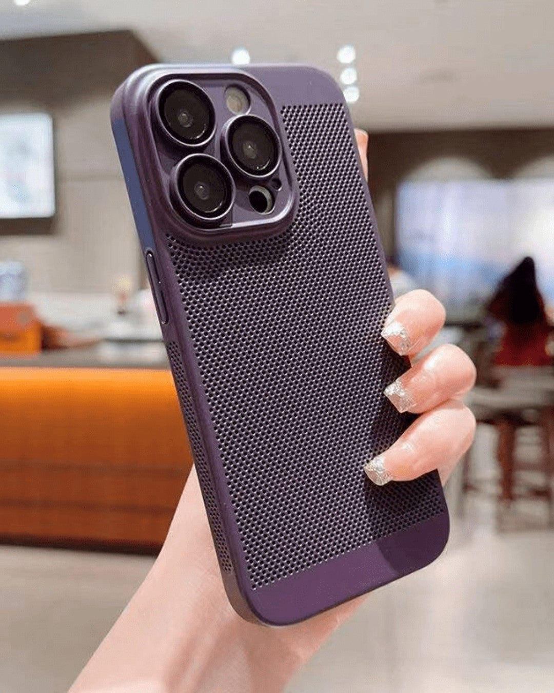 Mesh Grid Case For iPhone 14 Pro