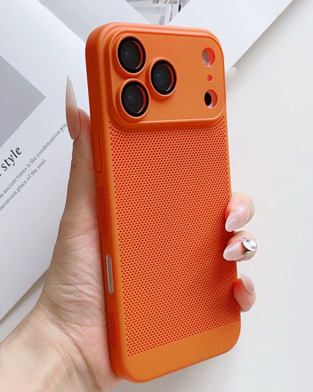 Mesh Grid Case For iPhone 17 Pro Max