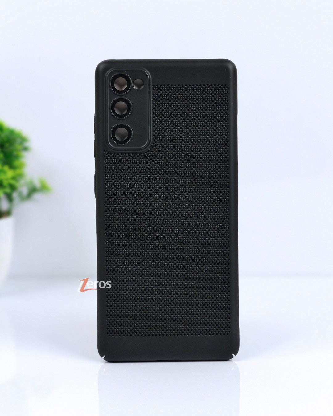Heat Dissipation Breathable Mesh Grid Case With Camera Protection