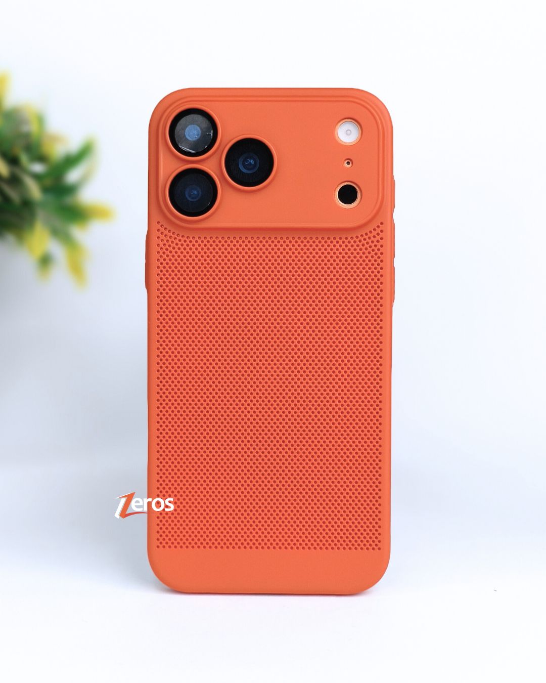 Heat Dissipation Mesh Grid Case With Camera Protection
