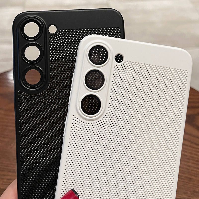 Heat Dissipation Breathable Mesh Grid Case With Camera Protection - 11zeros