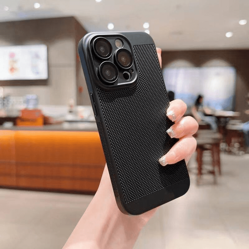 Heat Dissipation Mesh Grid Case With Camera Protection - 11zeros