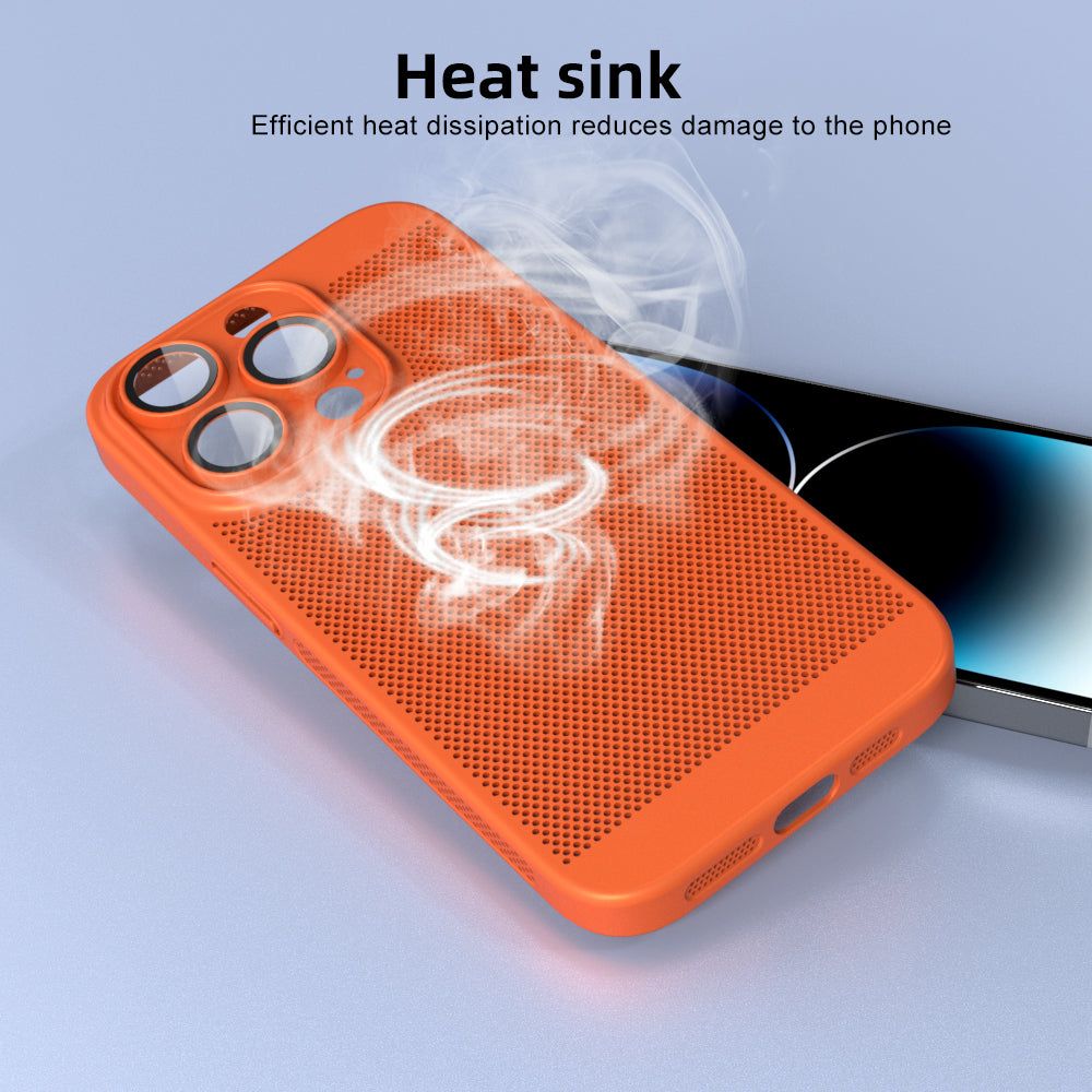 Heat Dissipation Mesh Grid Case With Camera Protection - 11zeros