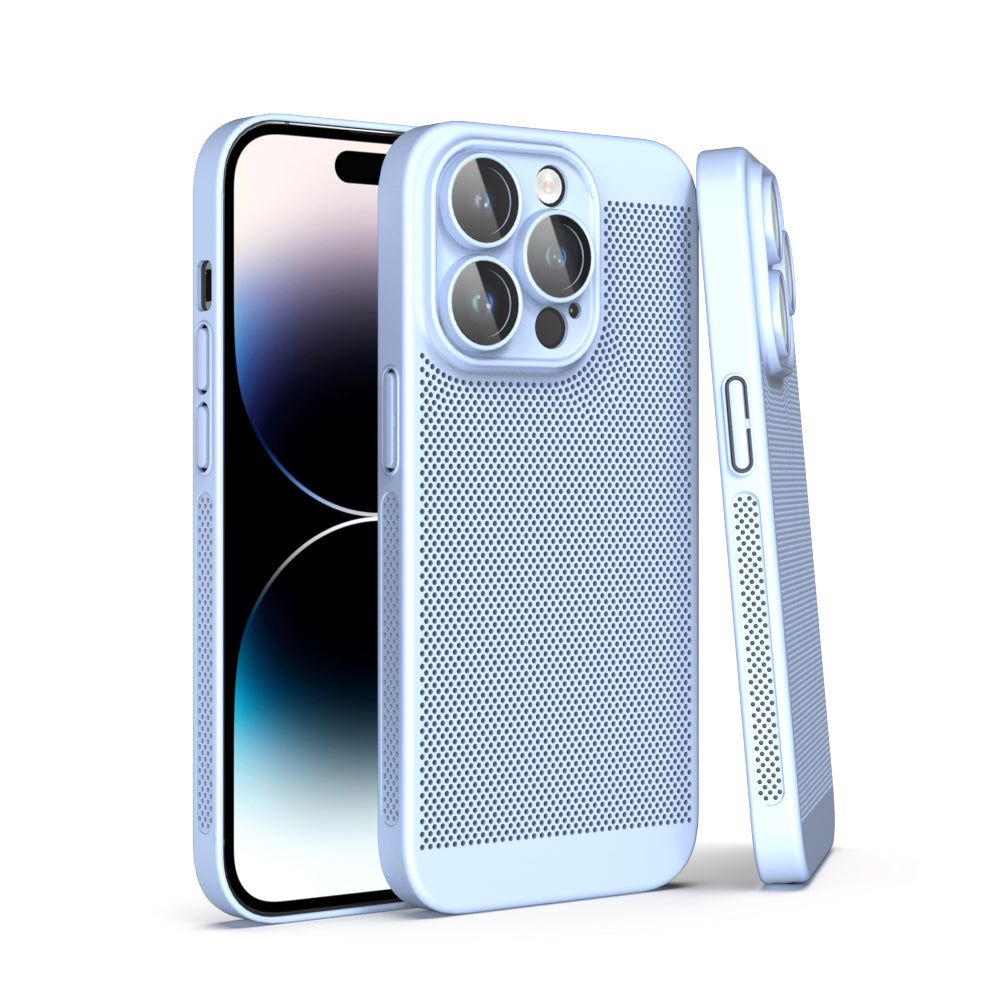 Heat Dissipation Mesh Grid Case With Camera Protection - 11zeros