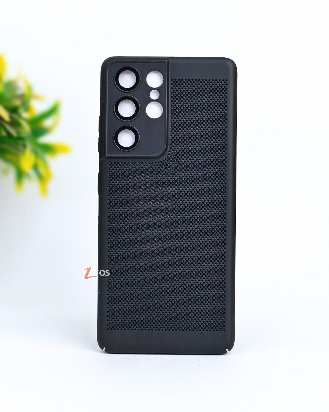 Heat Dissipation Breathable Mesh Grid Case With Camera Protection