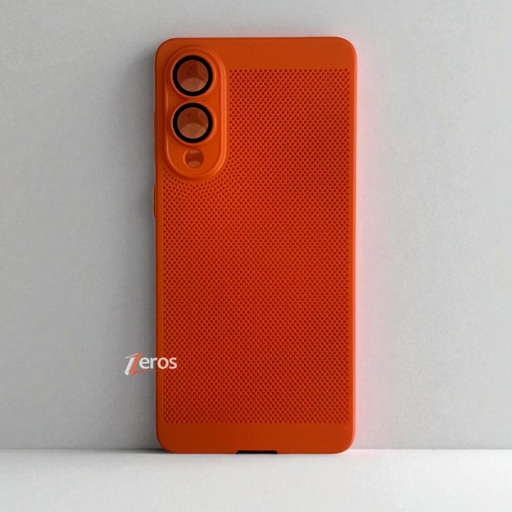 Heat Dissipation Breathable Mesh Grid Case With Camera Protection