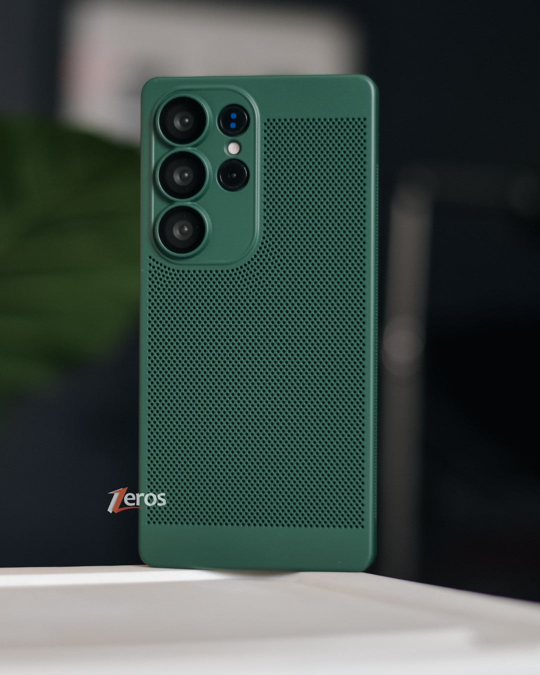 Heat Dissipation Breathable Mesh Grid Case With Camera Protection