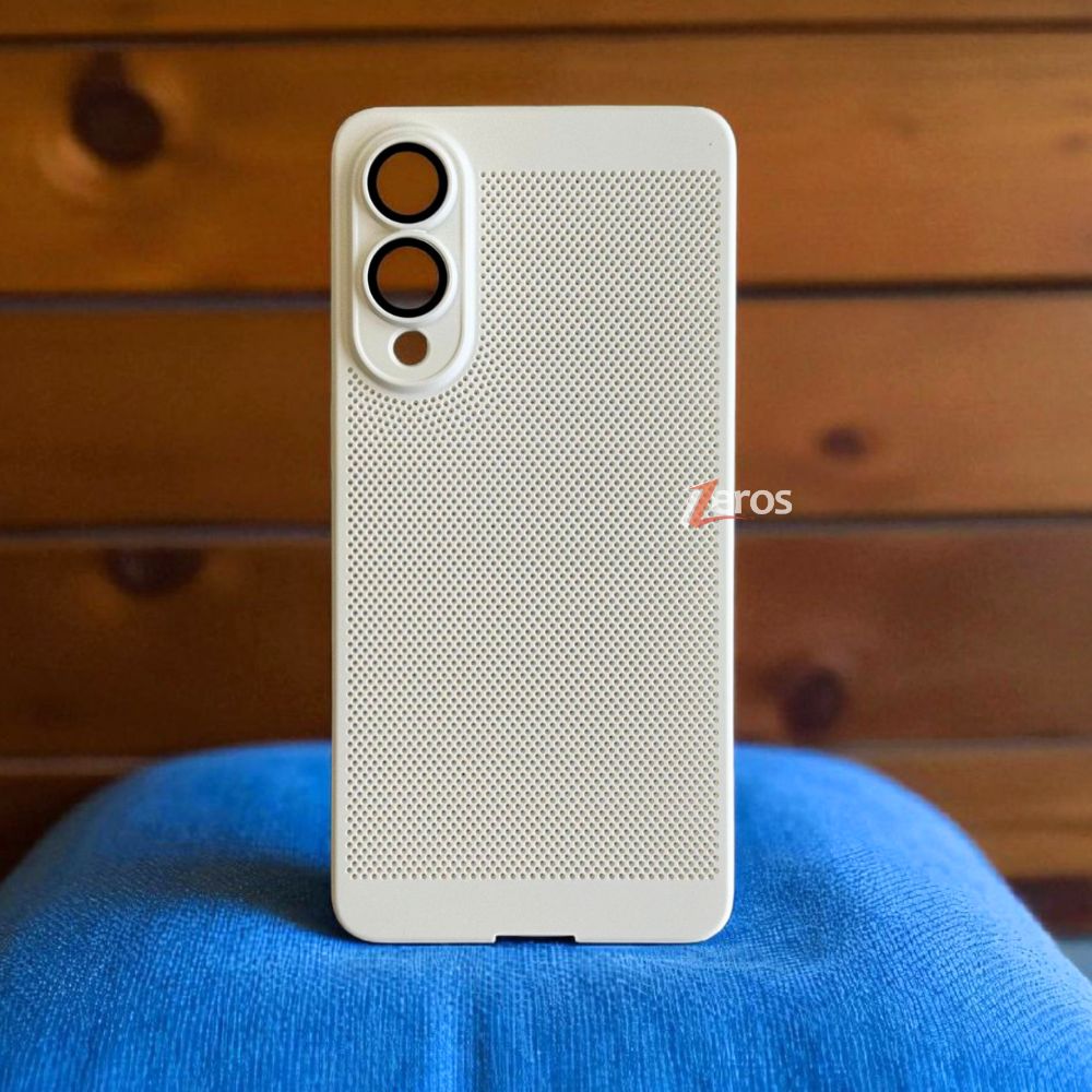 Heat Dissipation Breathable Mesh Grid Case With Camera Protection