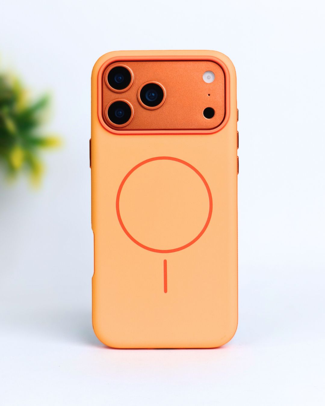 Magsafe Hard Silicone Case For iPhone 17 Pro Max