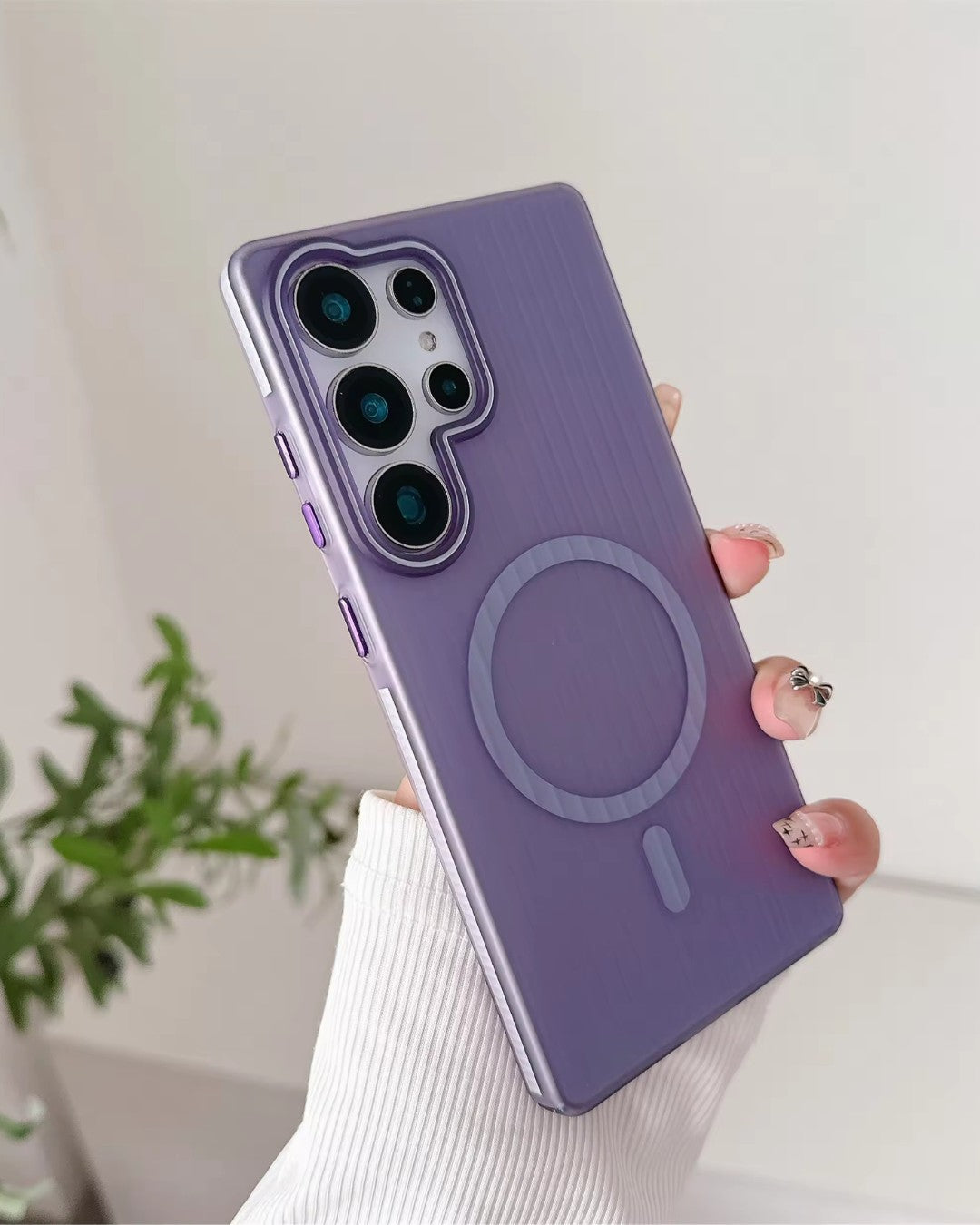 Magsafe Hybrid Case For Samsung Galaxy S23 Ultra