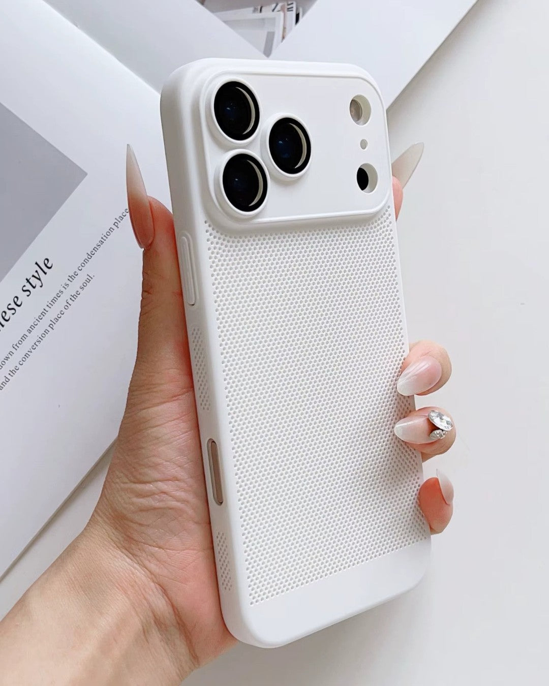 Mesh Grid Case For iPhone 17 Pro Max