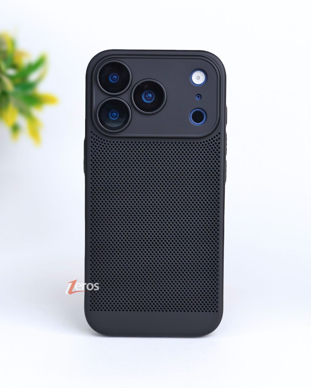 Heat Dissipation Mesh Grid Case With Camera Protection