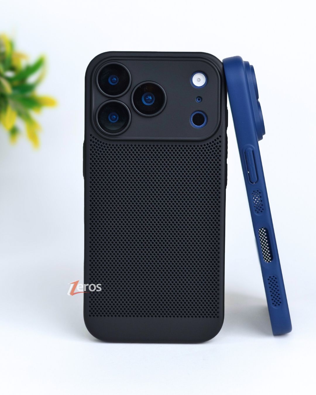 Heat Dissipation Mesh Grid Case With Camera Protection
