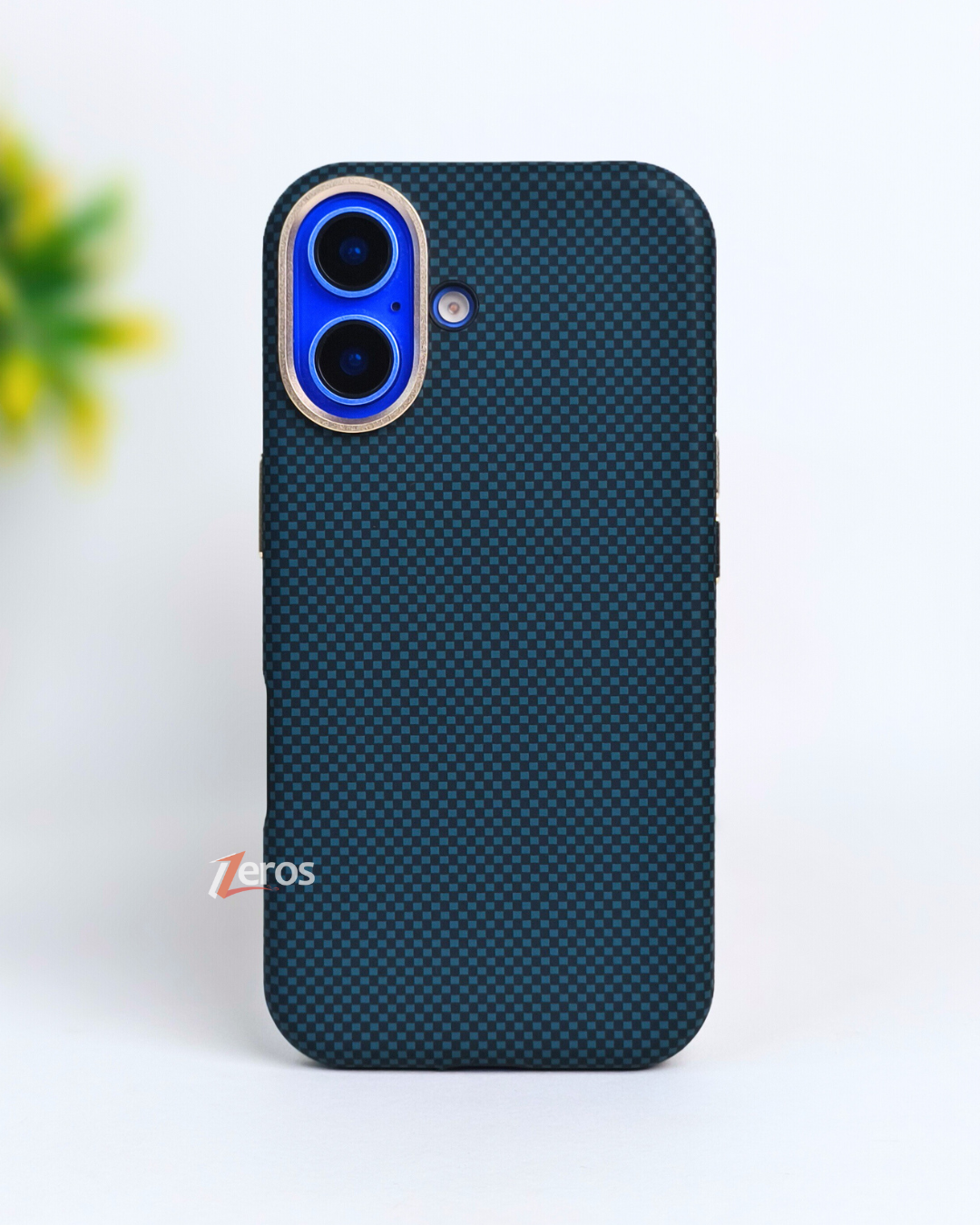 PU Leather Hybrid Case For iPhone 16