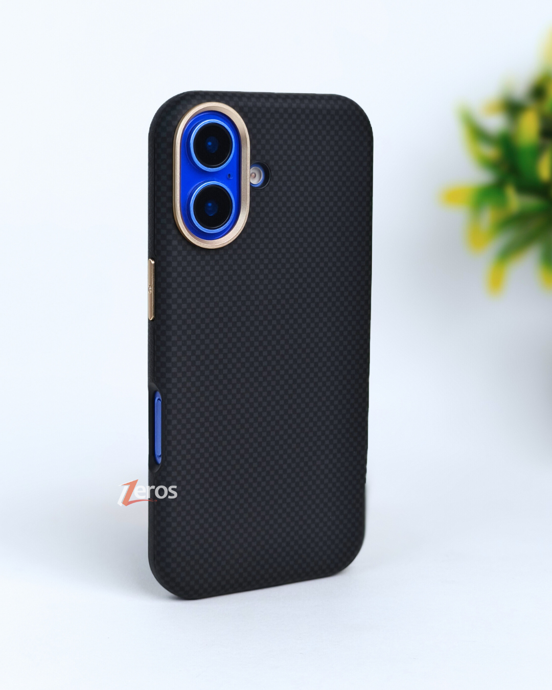 PU Leather Hybrid Case For iPhone 16